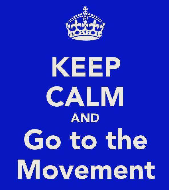 You are the movement