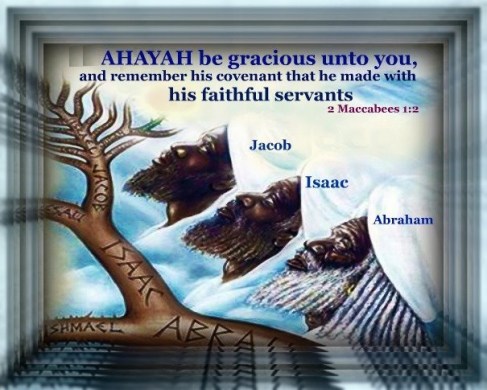 Abraham Issac Jacob alter AhaYah