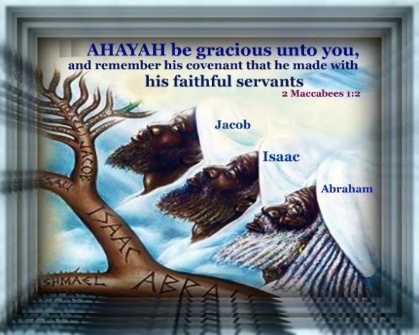 Abraham Issac Jacob alter AhaYah