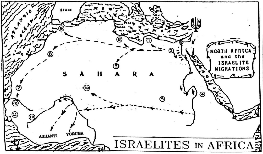 israelite map